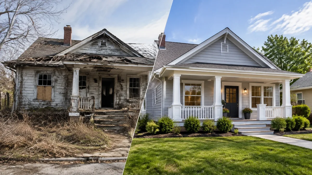 A freshly renovated home ready for its next chapter